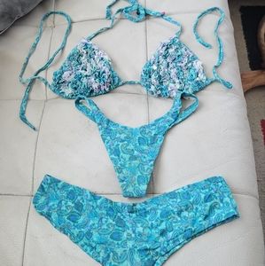 Exotic dance wear bikini